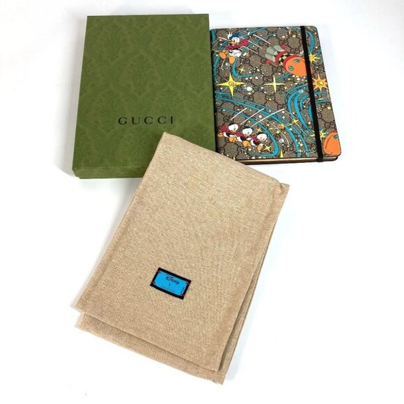 GUCCI DISNEY collaboration Donald duck Large Memo Pad Notebook Unused - Picture 9 of 9